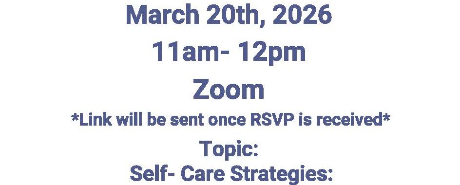 Services for Independent Living (SIL) Connect with Conversations 📅 March 20th, 2026 ⏰ 11:00 AM – 12:00 PM 💻 Zoom (Link will be sent once RSVP is received) Topic: Self-Care Strategies: Managing Stress and Anxiety To RSVP, contact: Maddi Steimle 📧 msteimle@sil-oh.org 📞 216-903-2469