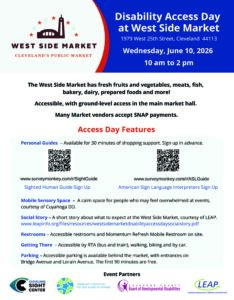 Disability Access Day at West Side Market